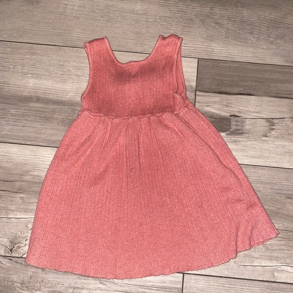 BOW TRIM KNIT DRESS - Picture 2 of 7